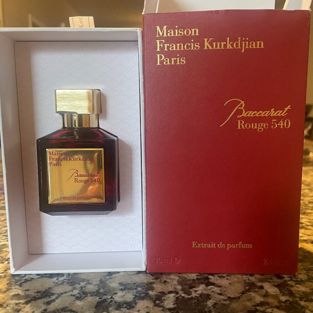 Maison Francis Kurkdjian Paris, Baccarat Rouge 540, Red and Gold